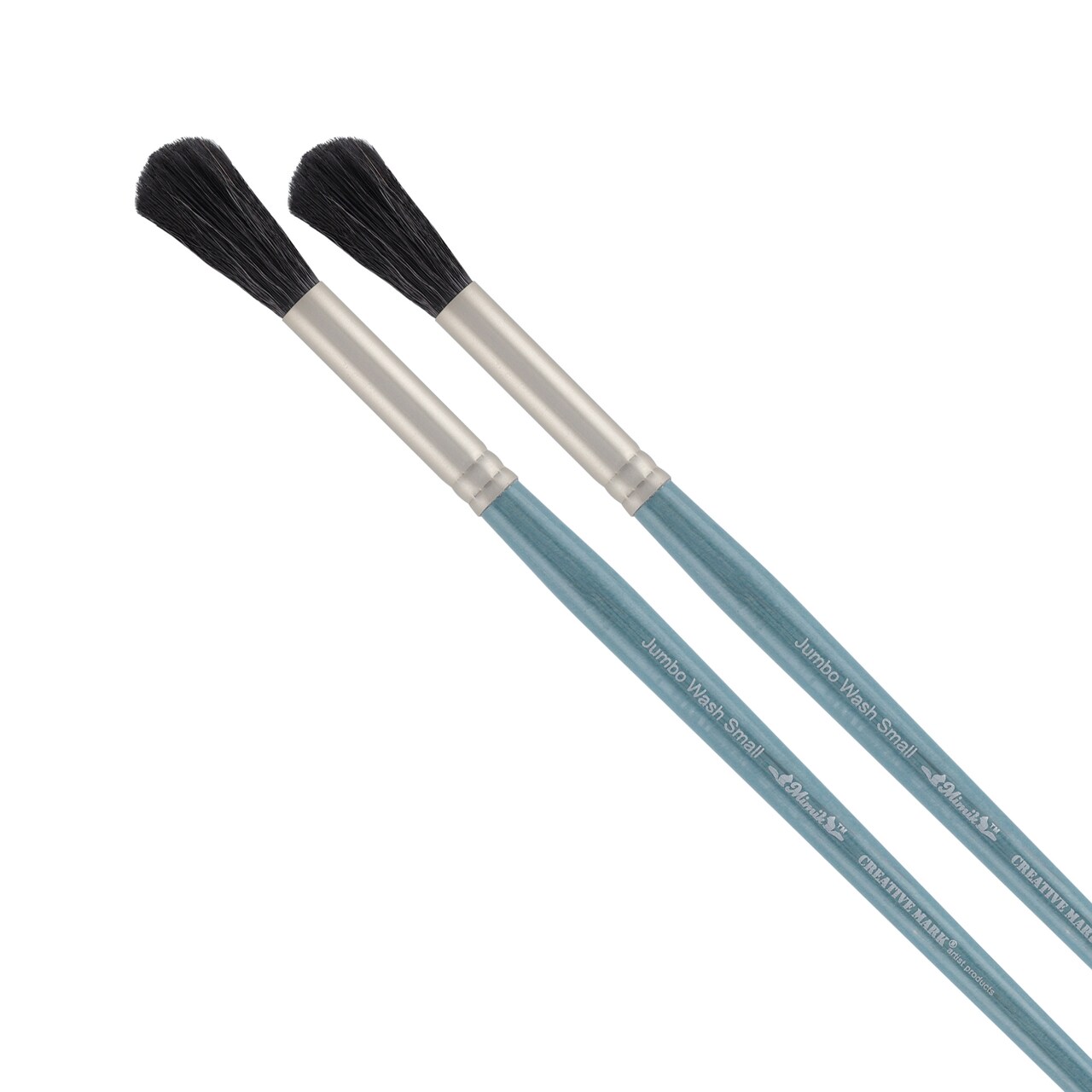 Mimik Professional Watercolor Brushes -Washmate - Synthetic Squirrel Hair - Natural Bristle Artist Brushes for Watercolors, Gouache & Acrylics - Imitates Natural Squirrel and Sable Hair